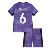 Liverpool Thiago Alcantara #6 Tredjedraktsett Barn 2023-24 Kortermet (+ Korte bukser)